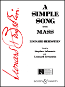 Simple Song from Mass Vocal Solo & Collections sheet music cover